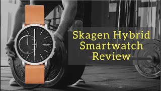 Skagen Hybrid Smartwatch Review  Skagen Connected Mens Hagen Titanium SKT1104 [upl. by Olney]