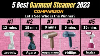 Best Garment Steamer India 2023  AGARO  Goodscity  PHILIPS  INALSA Garment Steamer for Clothes [upl. by Ahsropal]