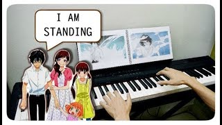 Sangatsu no Lion Season 2 ED2  I AM STANDING by RUANN piano cover [upl. by Adnah]