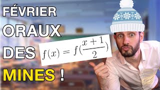 Oraux des Mines faisables en sup  Je prends cher en février  Des maths de sup MPSI PCSI épisode 8 [upl. by Noakes]