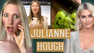 Dietitian Reviews Julianne Hough What I Eat In A Day WOW Our New Wellness Culture BS QUEEN [upl. by Guendolen]