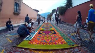 🇬🇹 SEMANA SANTA GUATEMALTECA  Del Jueves Santo al Domingo de Resurrección en Antigua Guatemala [upl. by Nassah]