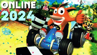 Como Jogar Crash Team Racing PS1 Online Com Servidor Brasileiro [upl. by Eojyllib805]