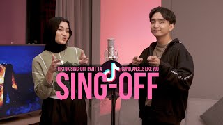 SINGOFF TIKTOK SONGS PART 14 Cupid Angels Like You Rahmatun Lil Alameen vs EltasyaNatasha​ [upl. by Landbert703]