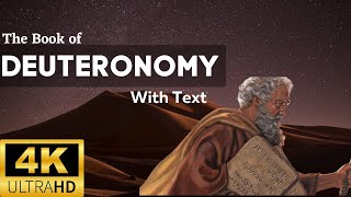 THE BOOK OF DEUTERONOMY DRAMATIZED AUDIO BIBLE WITH TEXT 4K QUALITY NKJV [upl. by Nabalas224]