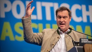 „Herr Scholz stoppen Sie endlich Frau Baerbock“ – Söder wettert gegen AmpelRegierung [upl. by Salb]