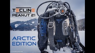 Tecline Peanut 21 Arctic Edition  wing for cold water divers [upl. by Helban]