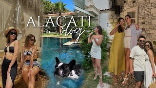 AİLEMİZLE ALAÇATI TATİLİ  EBRU İLE GÖRÜŞTÜK  KÖPEĞİMİZLE BEACHE GİTTİK  KARGOLAR  YENİ ÜRÜNÜMÜZ [upl. by Franciscka507]