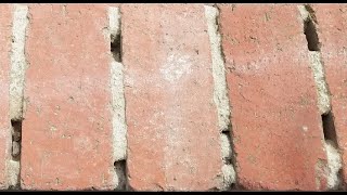 Brick Mortar Repair  DIY [upl. by Milburt]