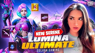 NEW SERENE LUMINA ULTIMATE SET  SCARL  STAGE WEAVER OPENING  PUBG MOBILE [upl. by Arzed]