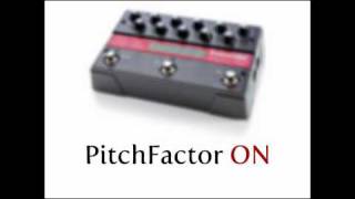 Eventide PitchFactor brief demo the quotsecretquot sounds [upl. by Jillian281]