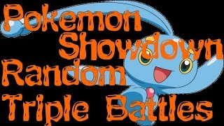 Pokemon Showdown Random Triple Battles [upl. by Acinhoj743]