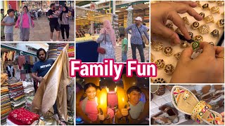 🥰Unforgettable Family Moments  A Weekend Of Family Fun At Global Village  Hum Do Hamare Chaar Vlog [upl. by Nodnek]