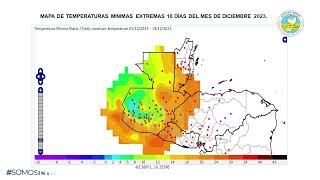 CONDICIONES DEL TIEMPO PARA HOY JUEVES 25 DE ENERO DE 2024 [upl. by Ecirtaed]