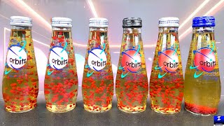 Orbitz Blueberry Melon Strawberry Drink  90’s Drink With Balls [upl. by Eseerehs77]