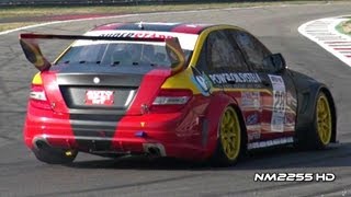 Mercedes C63 AMG Race Car BRUTAL SOUND [upl. by Karney]