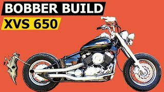 Fifties Classic Bobber XVS 650 Build 2  Evaluation [upl. by Allwein311]