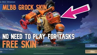 GROCK SKIN  CLAIM YOUR NOW  FREE SKIN TO ALL [upl. by Egamlat]