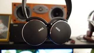 AKG Y500 Wireless review  Dont bother with onear headphones  By TotallydubbedHD [upl. by Brenna]