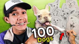 Drawing 100 Dogs [upl. by Virginia]