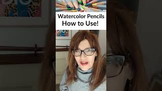 Watercolor Pencils  HOW To Use Them [upl. by Ydal781]