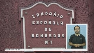 COMPAÑÍA ESPAÑOLA DE BOMBEROS TENDRÁ NUEVO CUARTEL EN ZONA SEGURA  Lengua de Señas [upl. by Adiela]