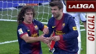 Puyol tira el mechero fuera del campo para evitar la polémica [upl. by Cousins]