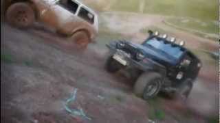 Lada Niva VL30 vs Jeep Wrangler [upl. by Teriann]