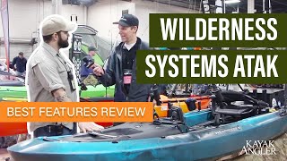 Wilderness Systems ATAK 🎣 Fishing Kayak 📈 Specs amp Features Review and WalkAround 🏆 [upl. by Lilaj645]