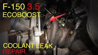 F150 Ecoboost 35 Turbo Coolant Connector Replacement Tips and Tricks [upl. by Volney393]