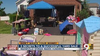 Three secrets to successful yard sale [upl. by Seaman]