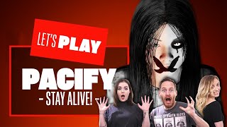 Lets Play Pacify  MORE MULTIPLAYER HORROR Pacify PC Gameplay [upl. by Ocsicnarf735]