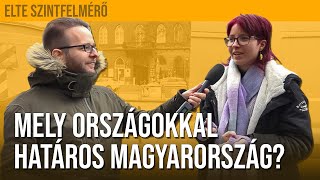 👨‍🎓 Okosabb vagy mint az ELTE diákjai  Te tudod mely országokkal határos Magyarország [upl. by Enaoj]