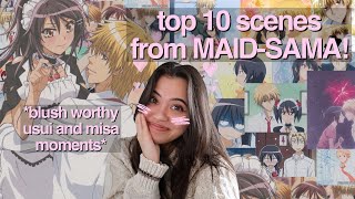 THE BEST USUI AND MISAKI MOMENTS FROM MAIDSAMA [upl. by Ciapas108]