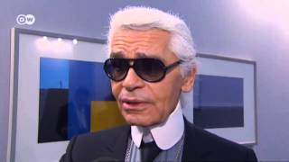 Karl Lagerfeld Retrospective in Essen  Euromaxx [upl. by Teferi]