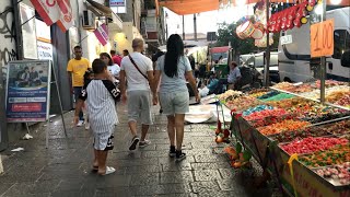 Italy Naples San Gennaro Festival Day  Italy street walking italy travel italyvlog [upl. by Enelloc]