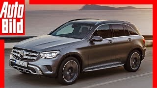 Mercedes GLC 2019 Facelift  SUV Modellpflege Reviewerste Bilder [upl. by Caril]