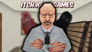 I played 3 AMAZING Itchio HORROR games [upl. by Jochebed]