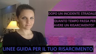 Tempi di liquidazione di un danno dopo un incidente stradale Linee Guida per il Tuo Risarcimento [upl. by Norene]