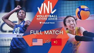 🇹🇭 THA vs 🇨🇳 CHN  Highlights Week 1  Womens VNL 2022 [upl. by Isaac]