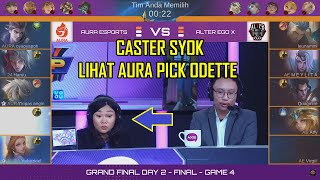 META ODETTE AP BREN DIPAKE AURA  ALTER EGO X VS AURA ESPORTS GAME 4 [upl. by Dohsar]