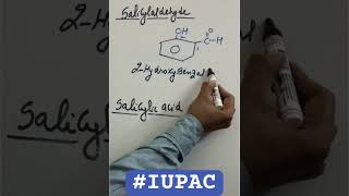 Salicylic acid and Salicylaldehyde chemistryshortsvirashortsyoutube [upl. by Anhcar]