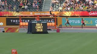 4x400m Mens Relay Final Botswana 30178 Gold Coast 2018 [upl. by Hester917]