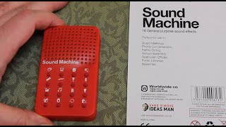 Sound Machine  The Original RED one  Detailed Hands on review  all 16 sounds  By NPW [upl. by Teria600]