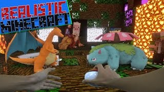 REALISTIC MINECRAFT  POKÉMON GO Origins S1 E6 Ash Battles Team Rocket  Charmeleon Evolves [upl. by Elleivad]