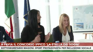 A Pavia il concorso ippico La stalla dei sogni [upl. by Aleiram]