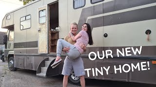 HORSE BOX CONVERSION  75 TON FORD CARGO  NEW HOME [upl. by Ymiaj89]