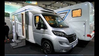 HYMER TRAMP T 698 CL AMBITION CAMPER FIAT DUCATO WALKAROUND  INTERIOR [upl. by Nivi350]