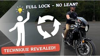 How To Master Full Locked Turns On Any Motorcycle Secret Technique Revealed [upl. by Bigelow550]