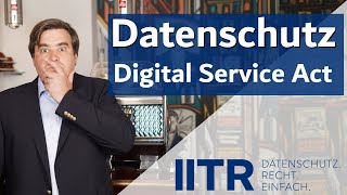 Digital Services Act dsgvo datenschutz [upl. by Lenox]